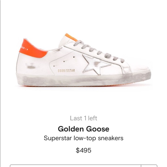 **SOLD** NWOT GOLDEN GOOSE SUPERSTAR LOW-TOPS - Picture 6 of 9